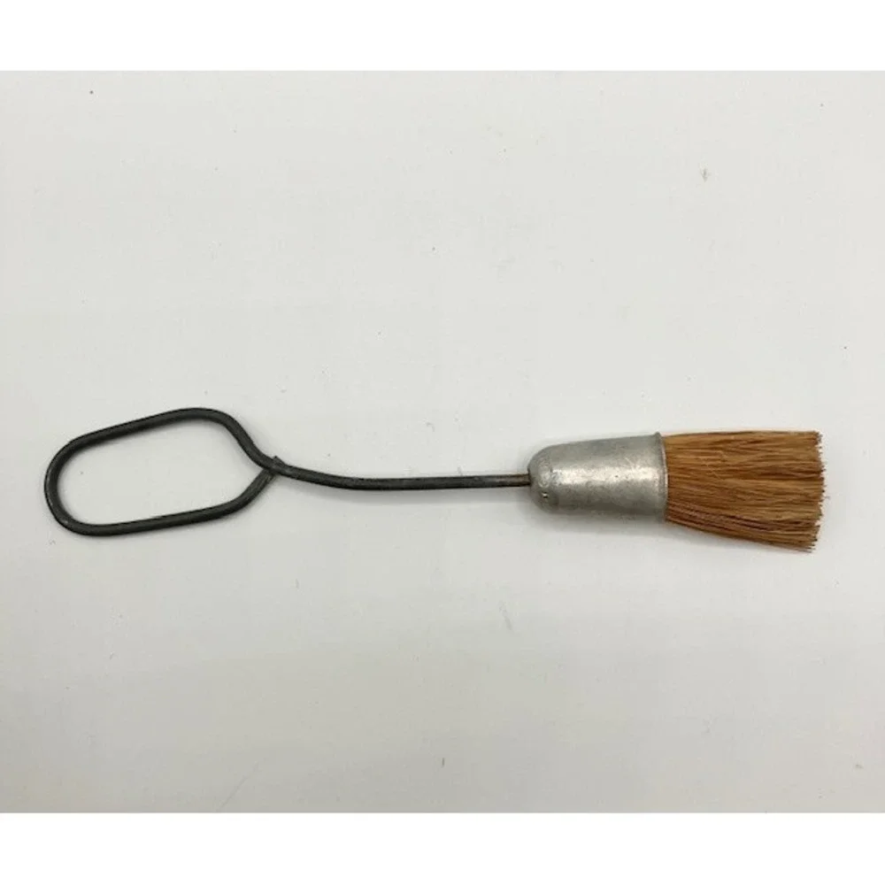 Four Vintage Kitche Utensils Pastry Brush Potato Masher Cheese & Tomato Slicers - Picture 2 of 5